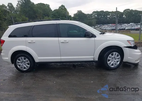 2018 Dodge Journey Se из США, поврежденный, VIN 3C4PDCAB7JT429550